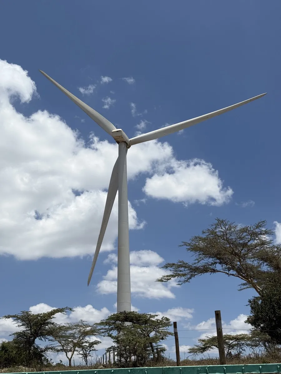 Kipeto Wind Farm 100MW wind turbines in Kajiado County Kenya