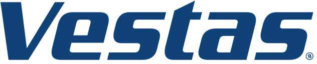Vestas wind turbine manufacturer logo