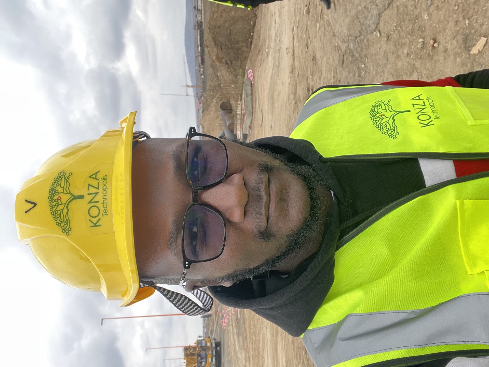 Eng. Victor Ombogo at Konza Technopolis