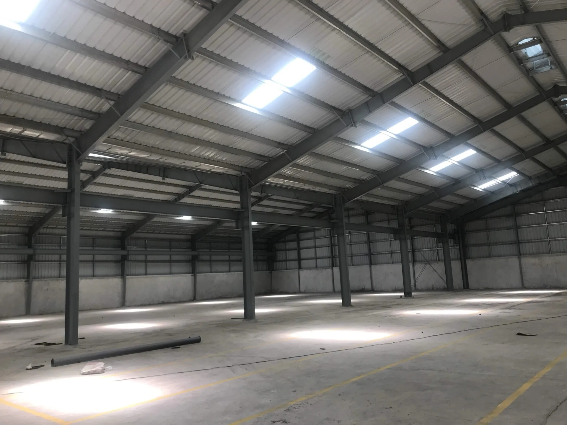 Vision One warehouse steel structure interior